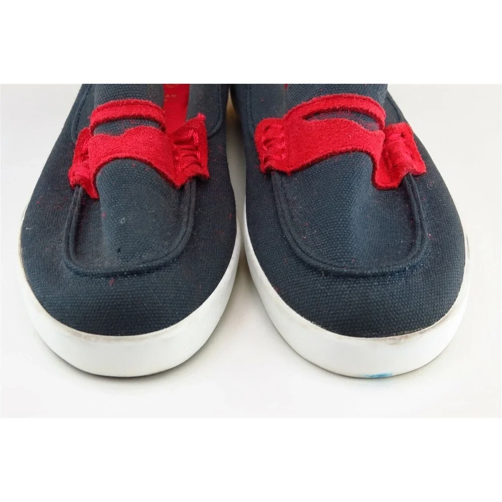 Cole Haan Youth‎ Boys Shoes Sz 1 M Gray Fabric Loafer